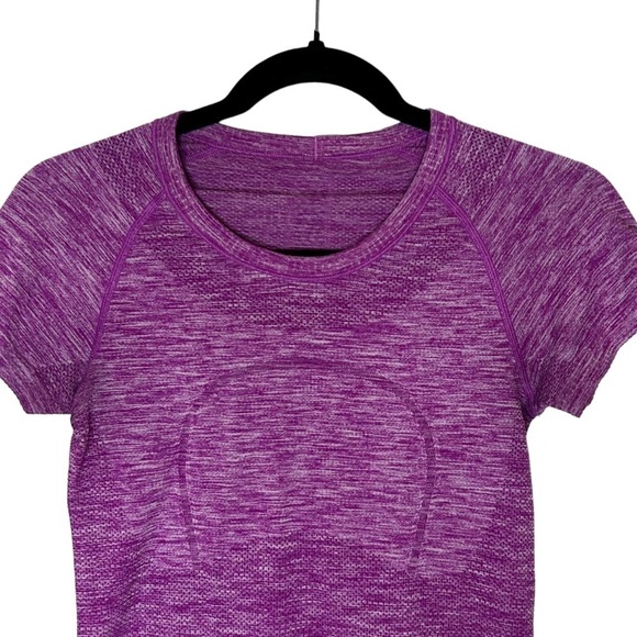 Lululemon Swiftly Tech Short Sleeve Crew-Heathered Ultra Violet - Picture 8 of 12
